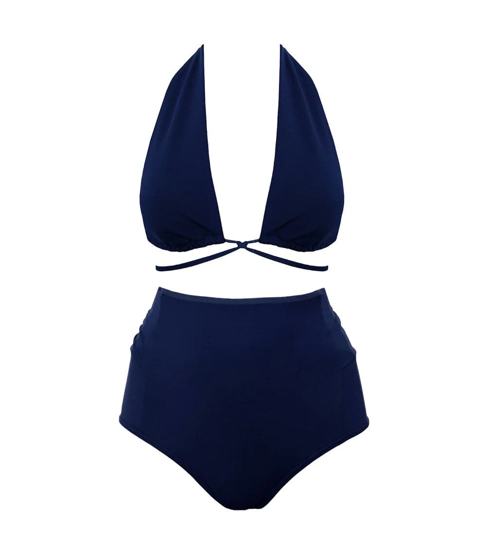 Versatile + Bow-back Bikini Laivastonsininen