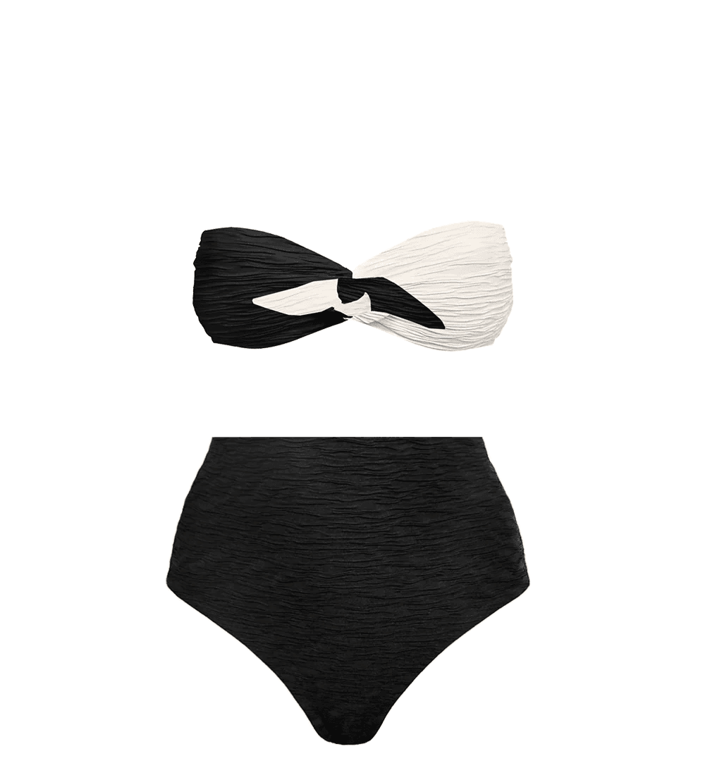 Taijitu Bikini Musta