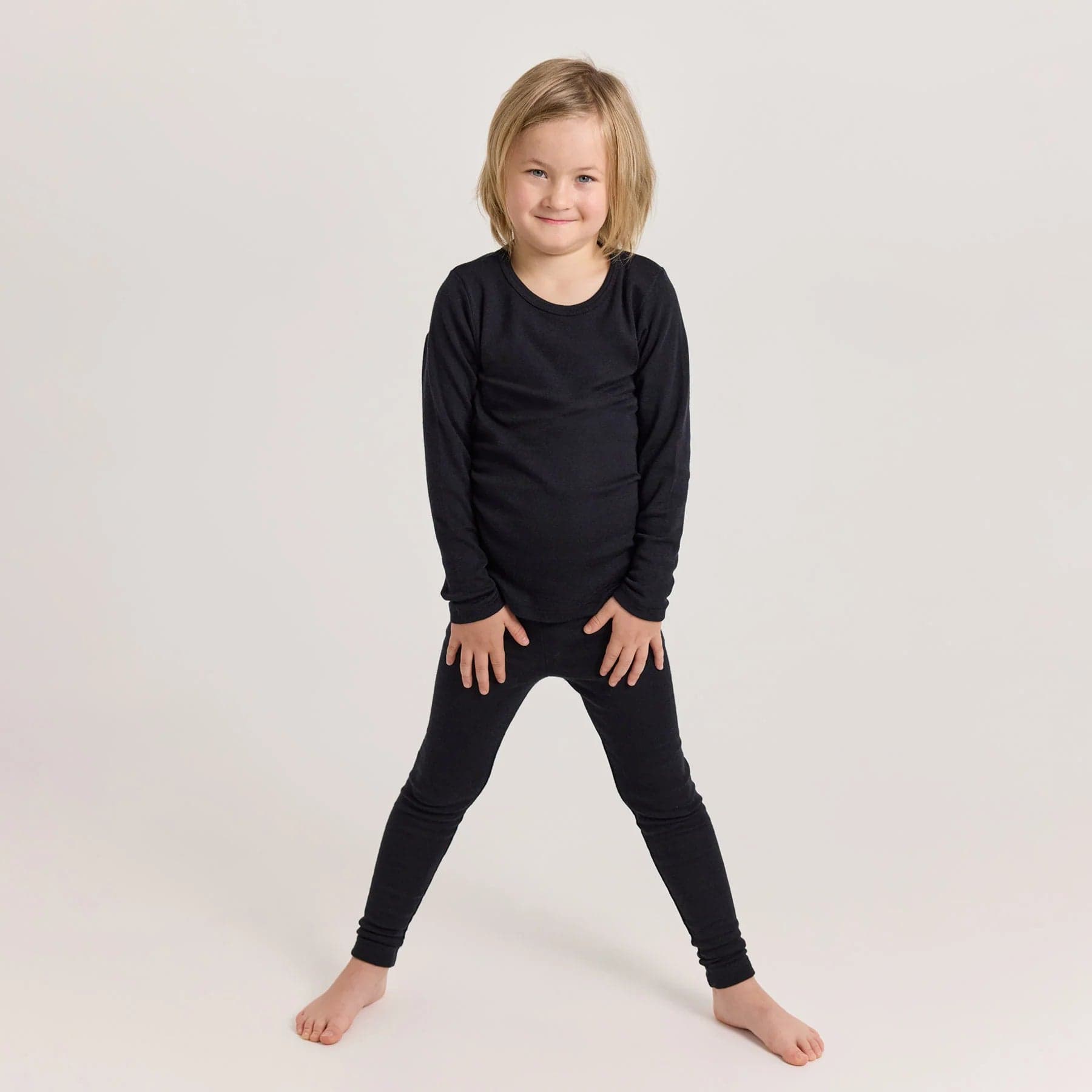 Klassikko Long Johns Black