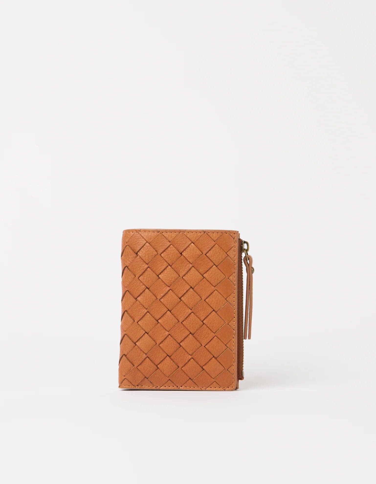 Jamie Wallet Woven Wild Oak Brown