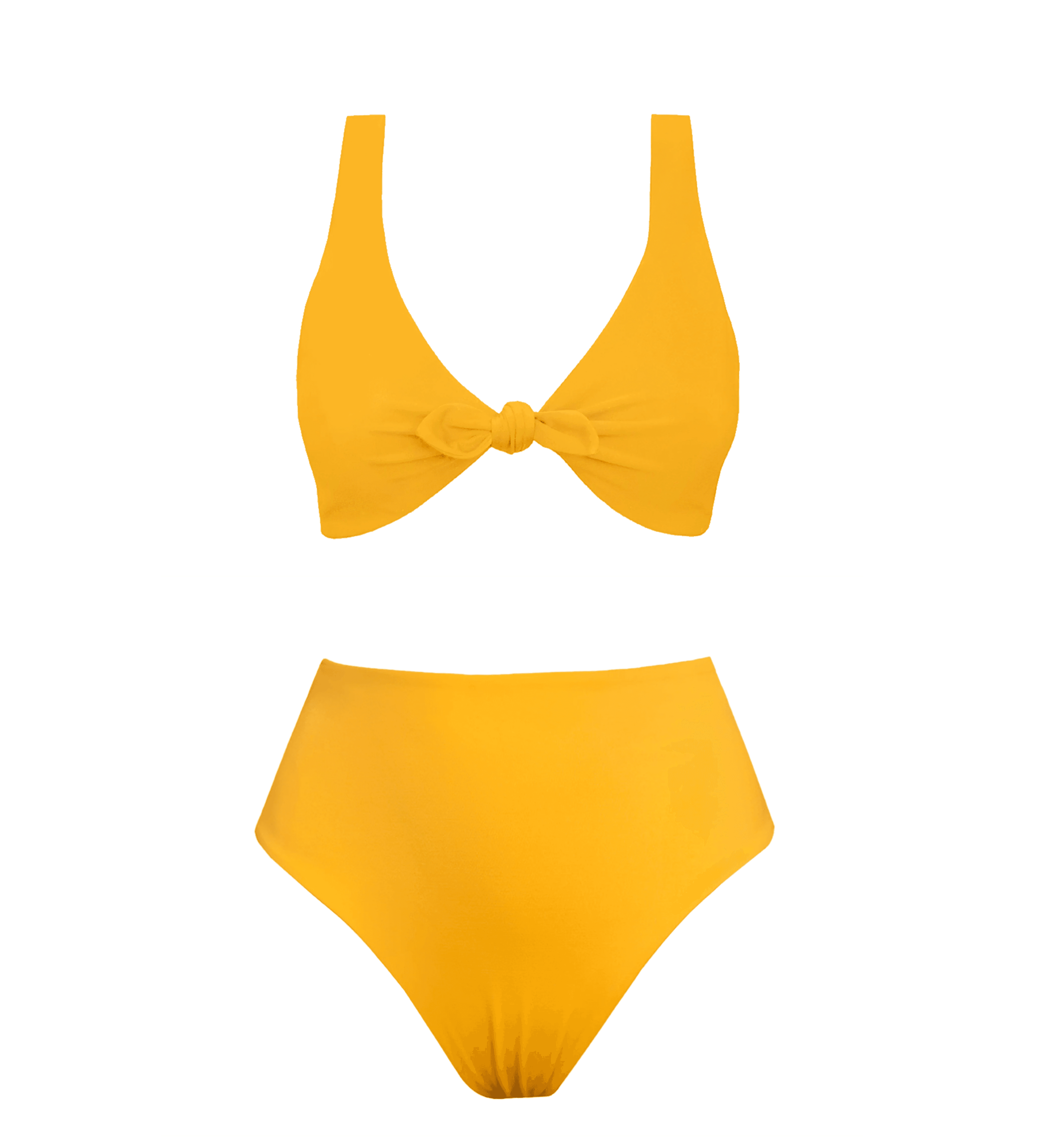 Line + Skyline High Bikini Set
