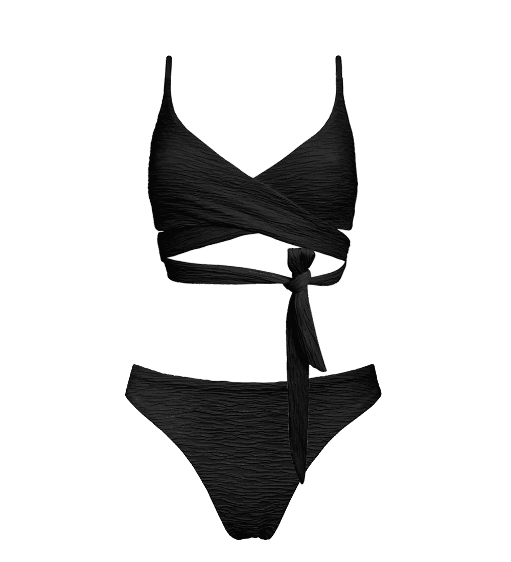 Jacquard Lin + Skyline Slim Bikini