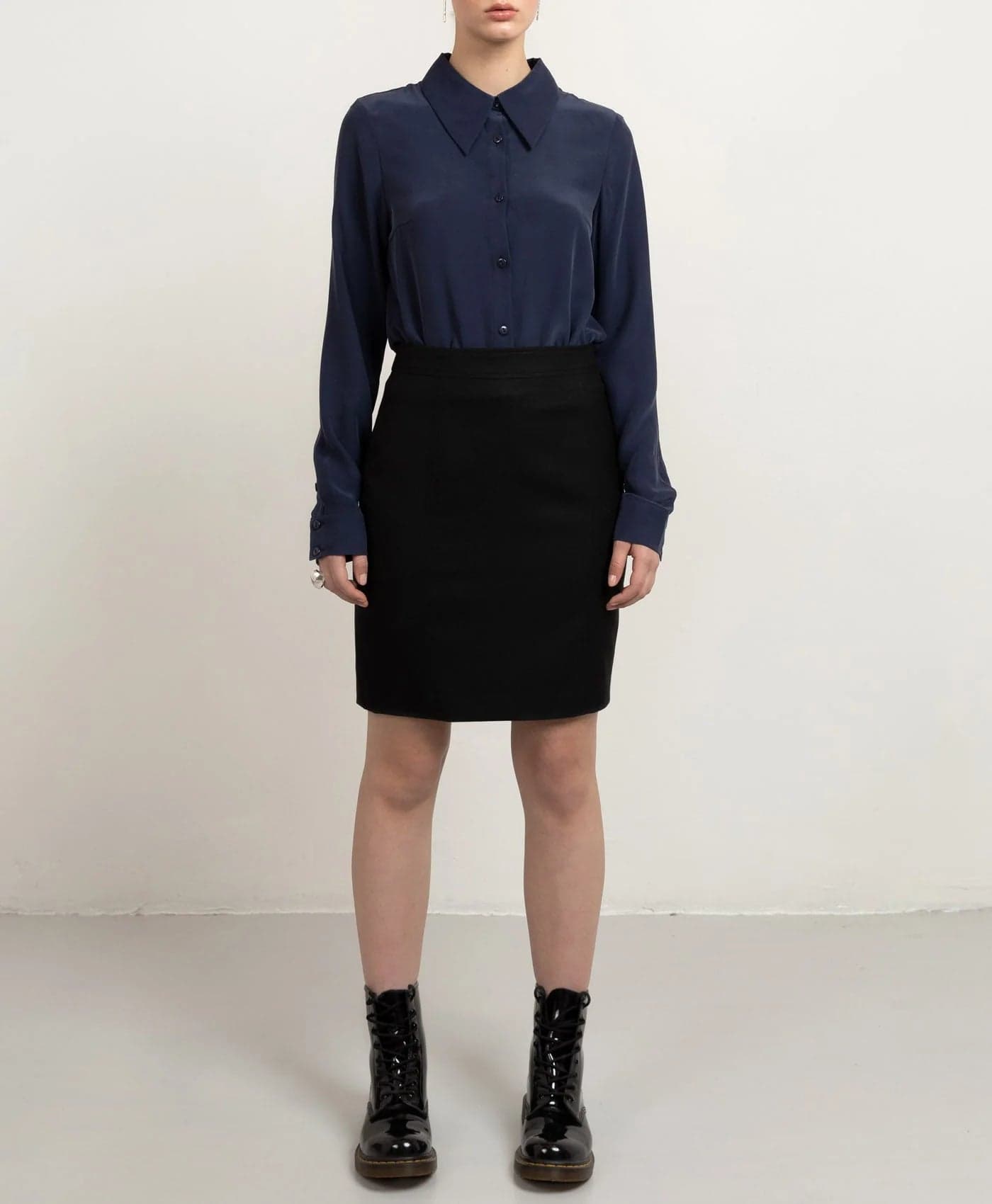 Prime Pencil Skirt Mini Black