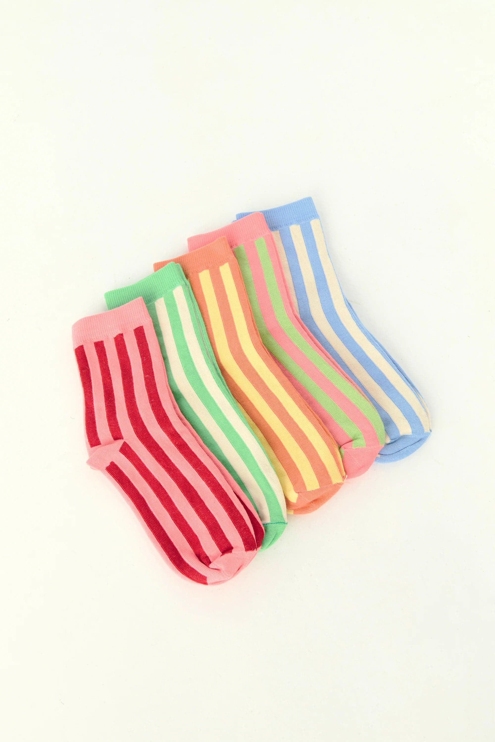Strawberry Stripe Socks