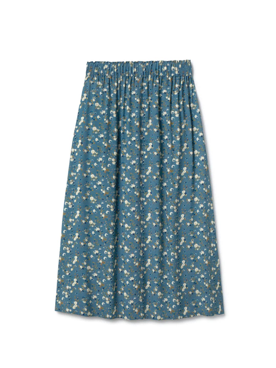 Binlang Skirt Blue Flowers
