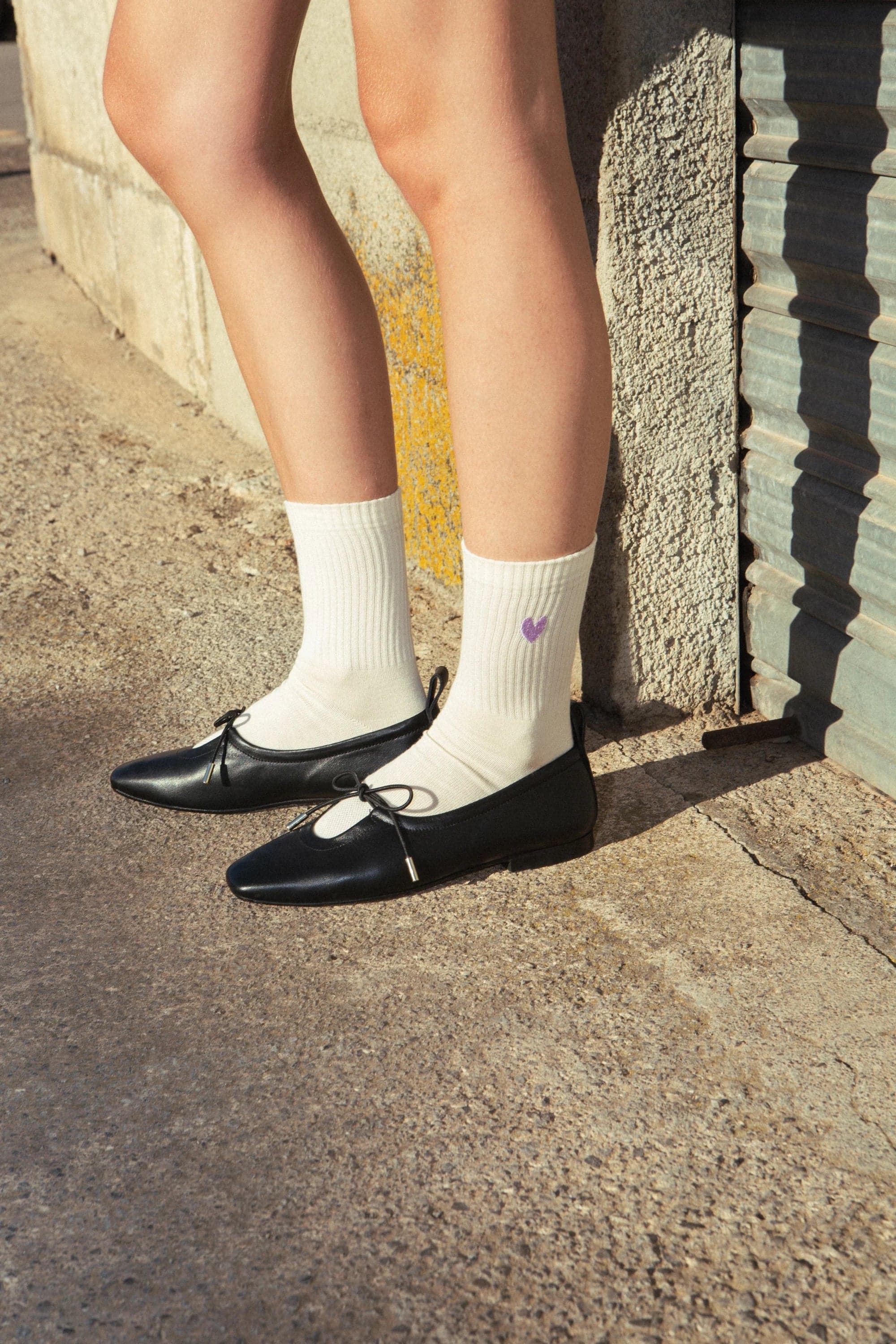 Malve Heart Socks