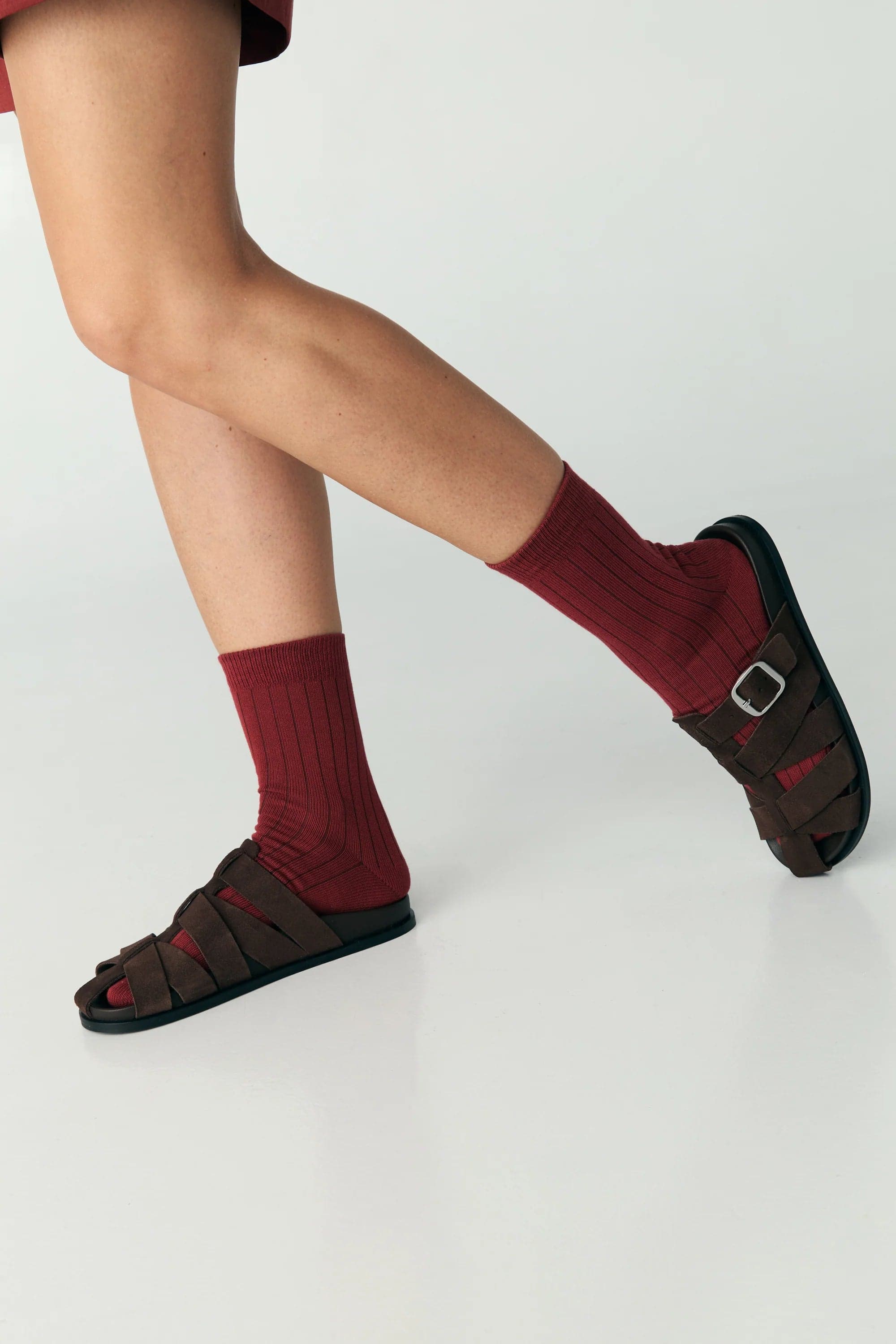 Canale Socks Burgundy