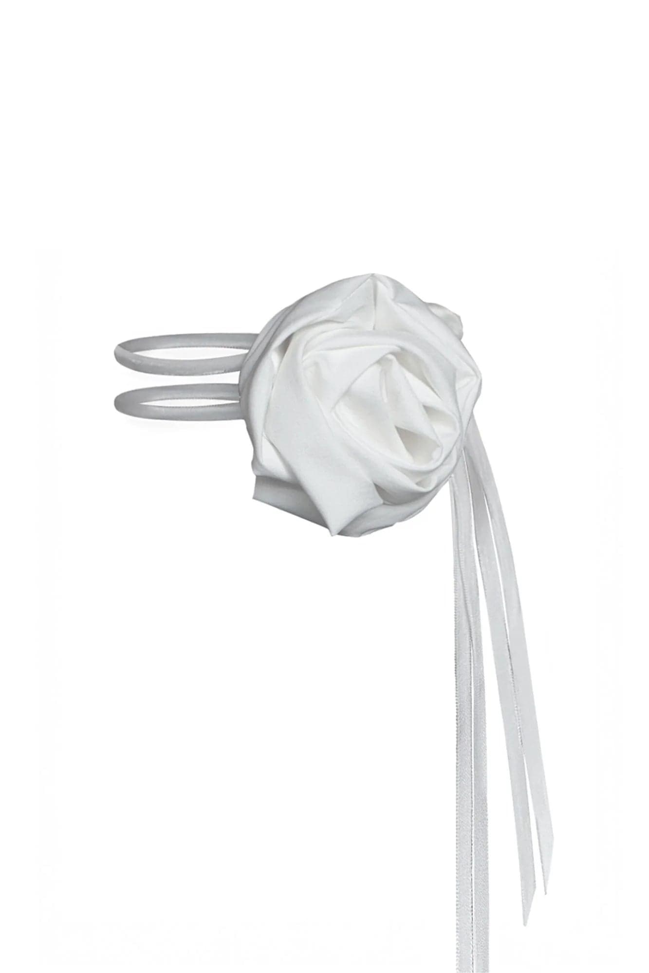 White Rose Choker
