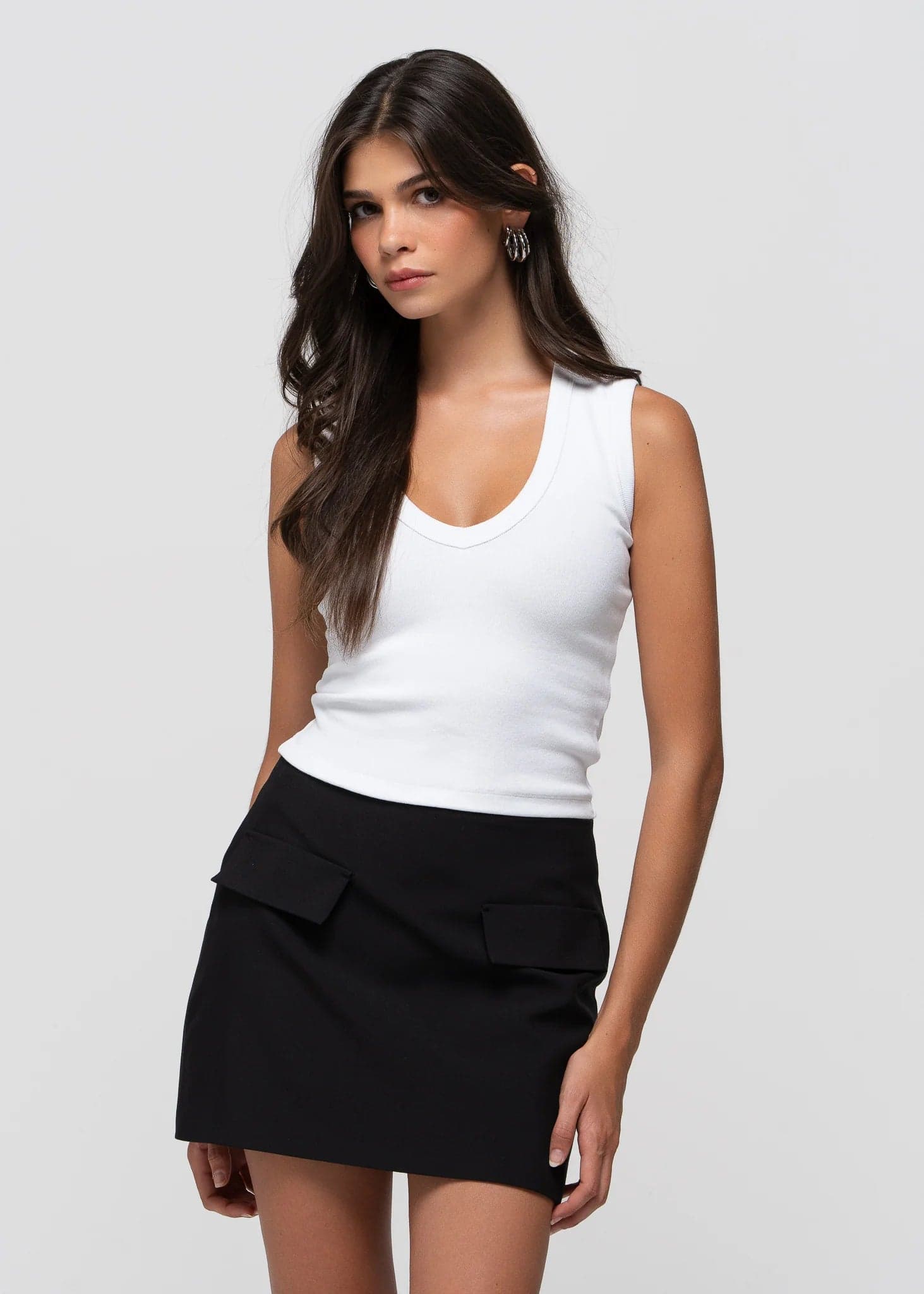 Jagger Mini Skirt Black