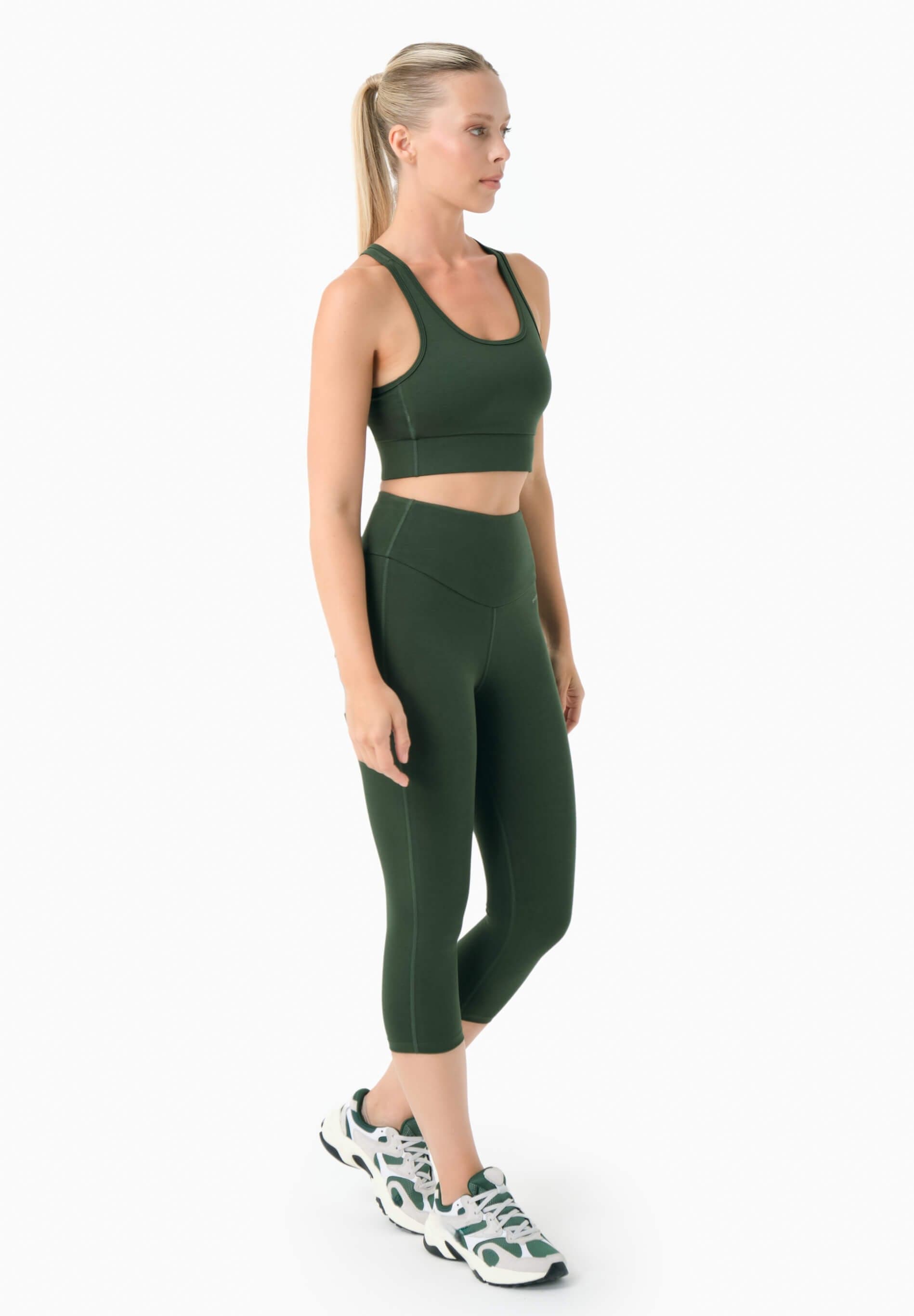 Lissa Capri Leggingsit Amazonasvihreä
