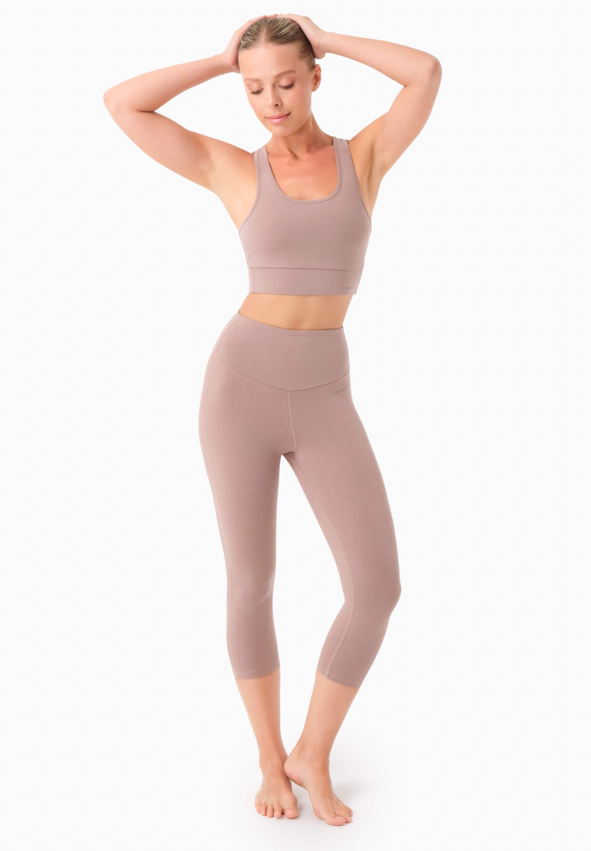 Lissa Capri Leggingsit Mokka