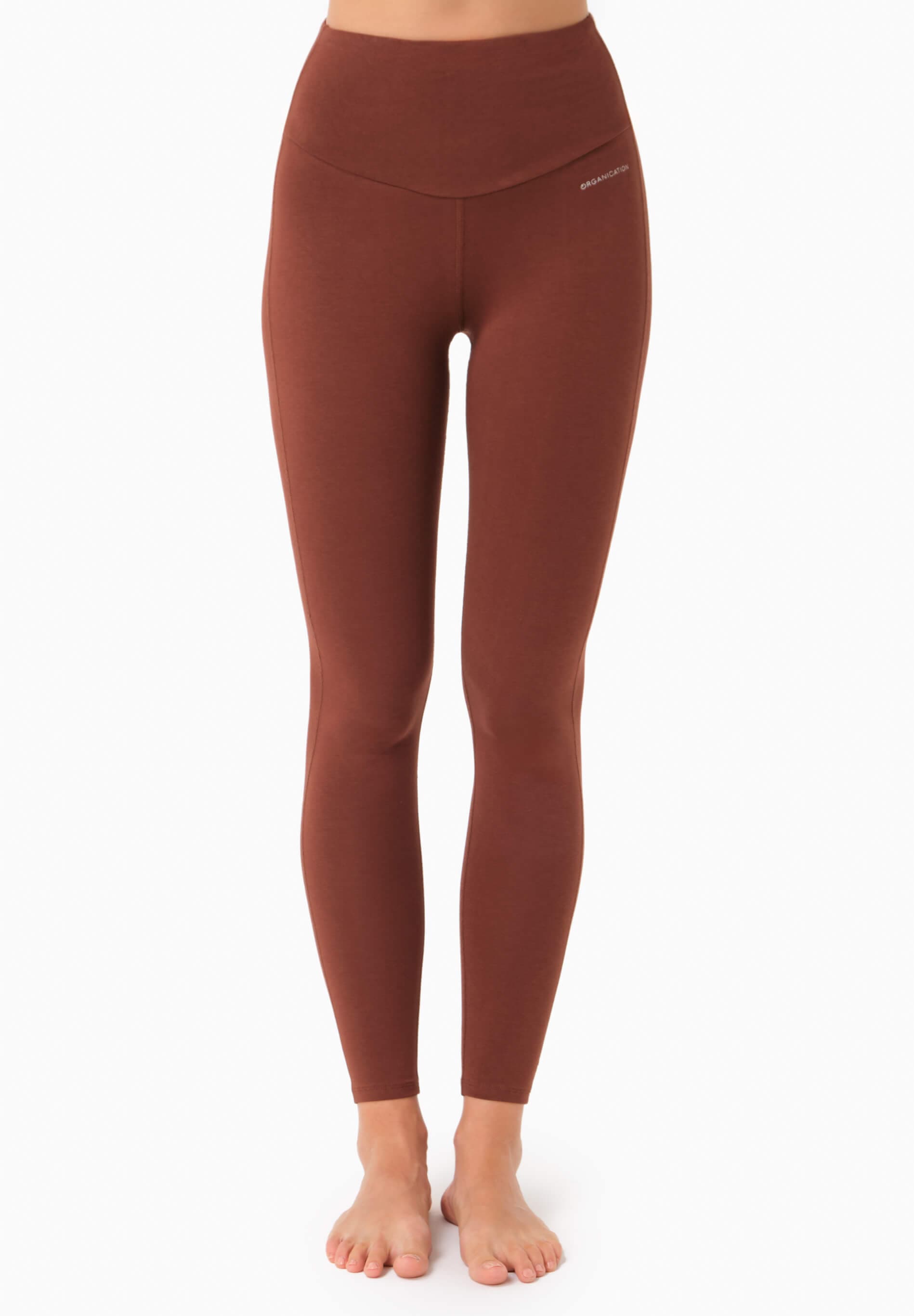 Luccy Treenileggingsit Kahvinruskea