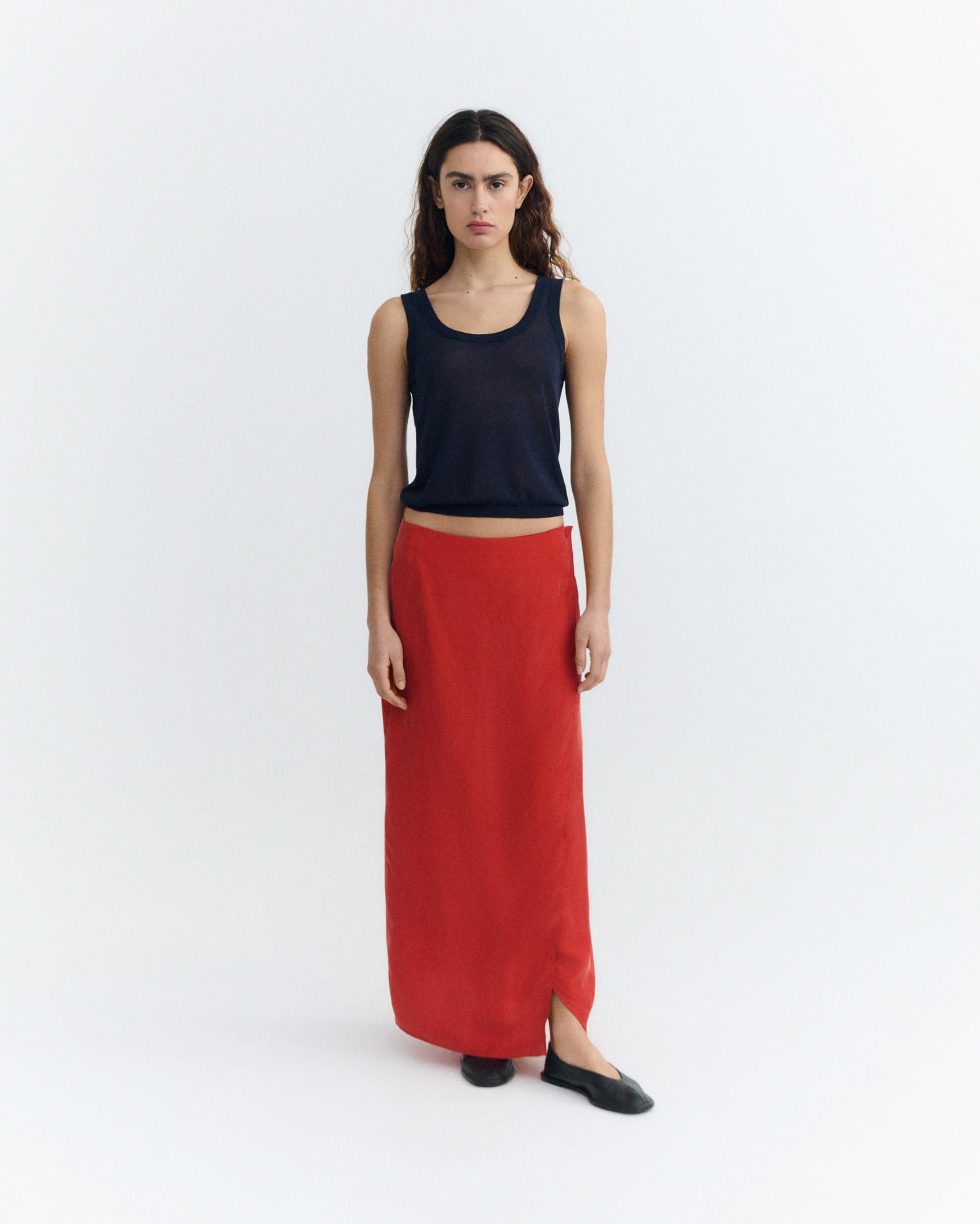 Selina Skirt Red