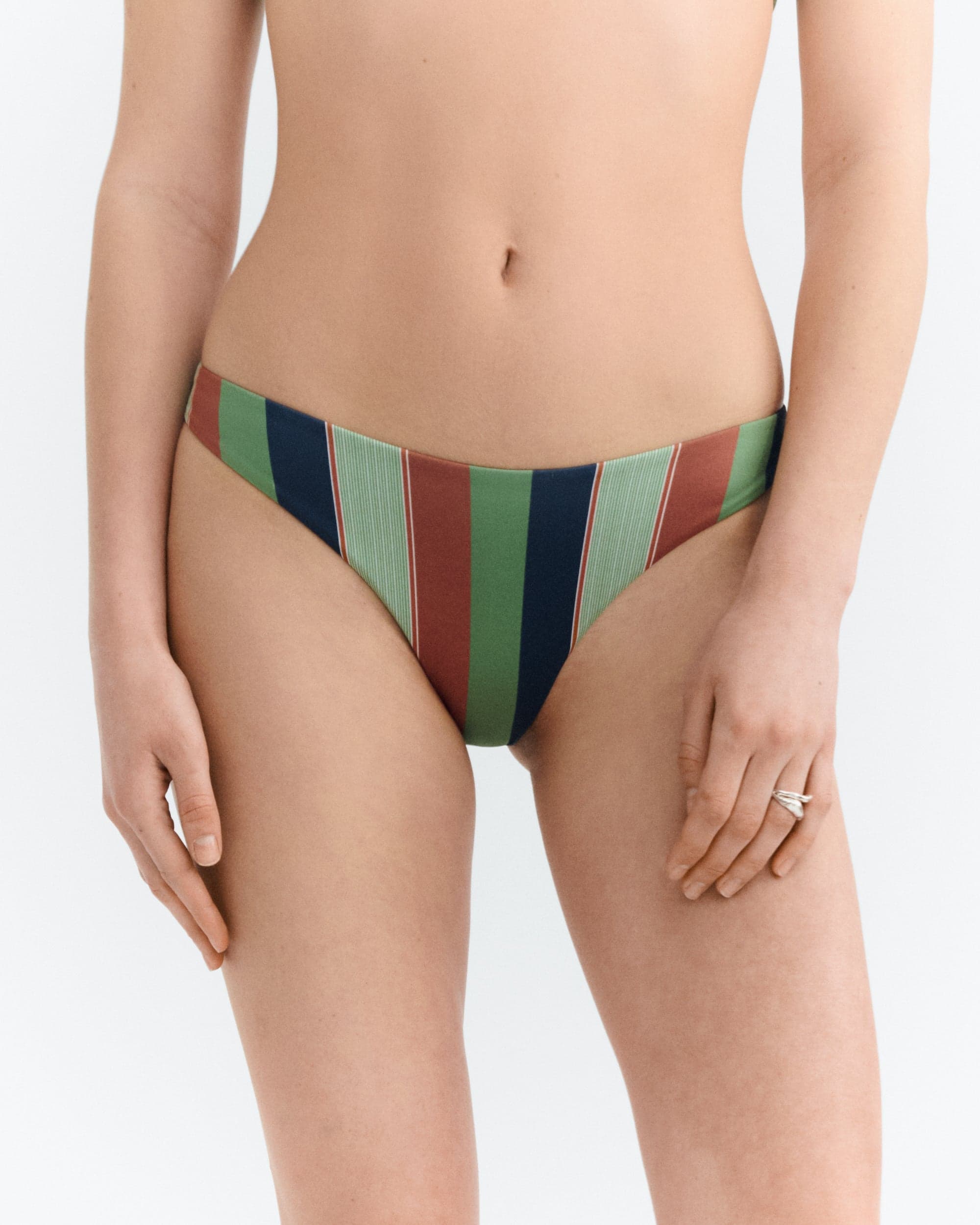 Sicilia Bikinialaosa Multicolored Raidallinen