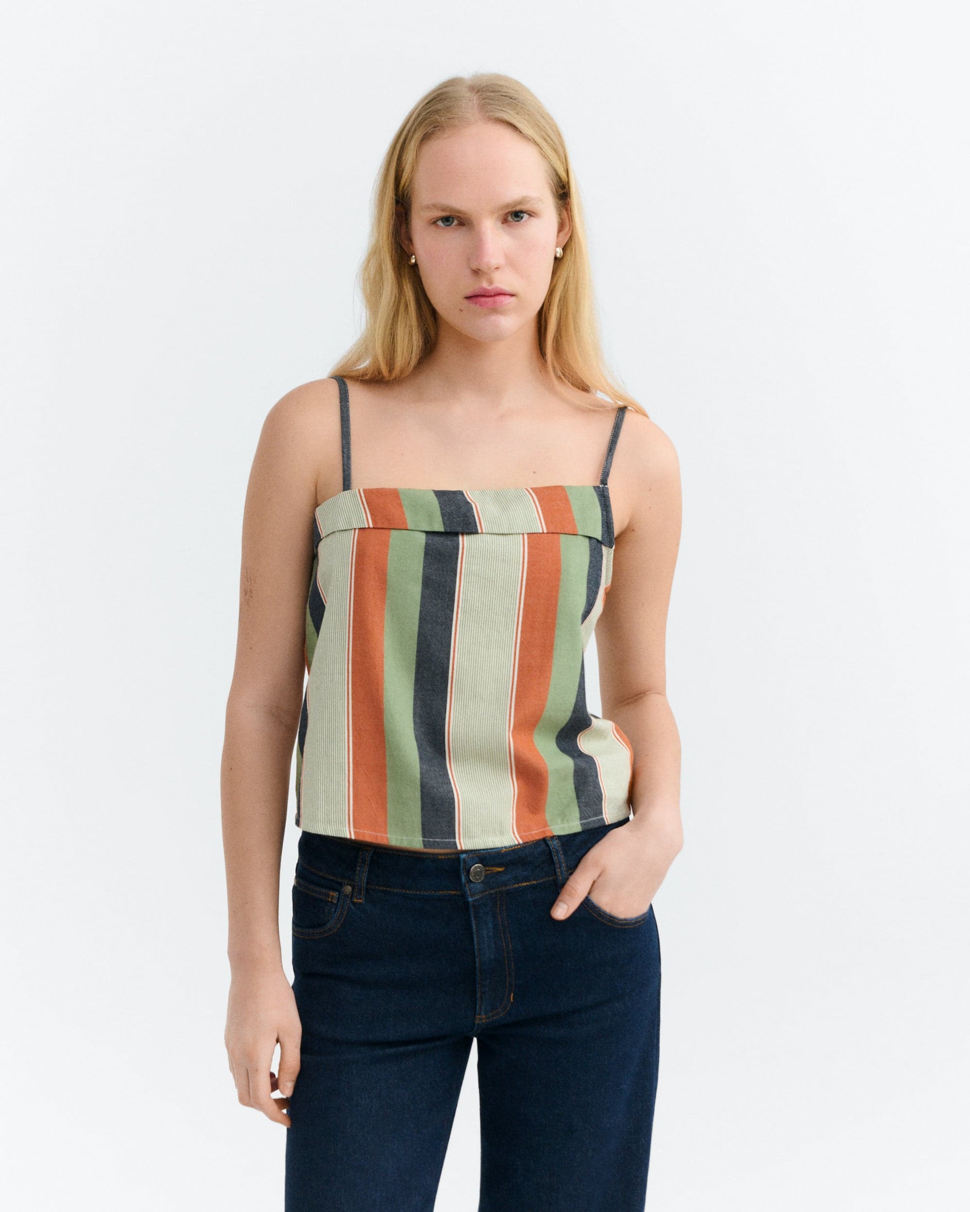 Raida Top Striped