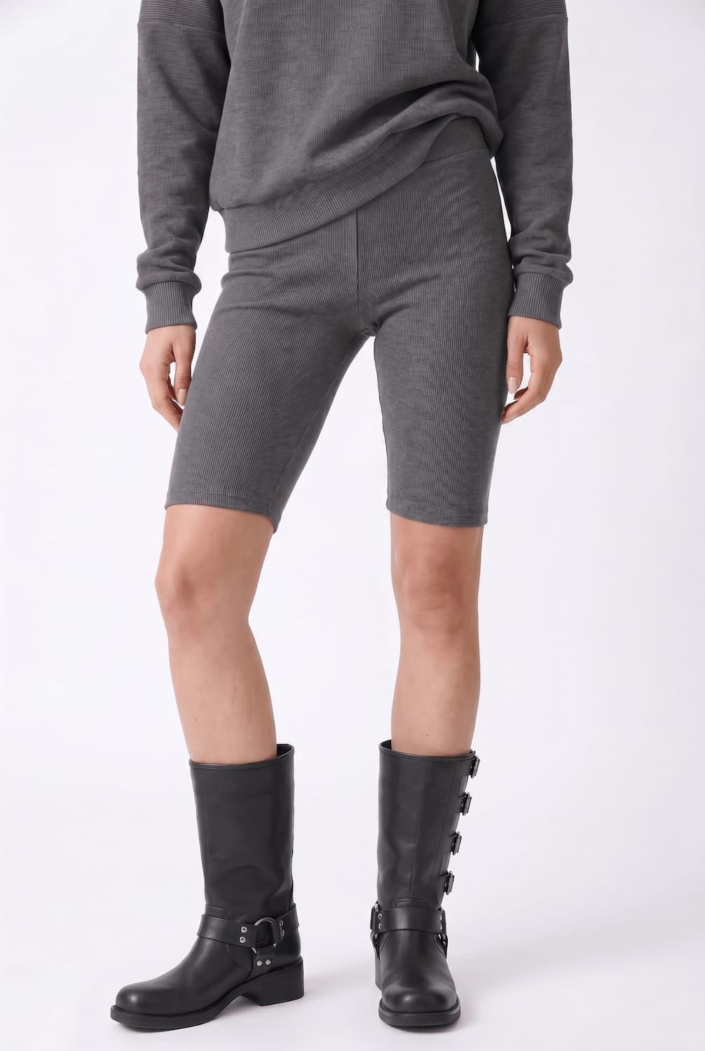 Biker Leggings Grey