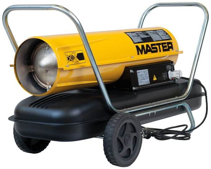 Hallilämmitin B100CED (29 kW), Master