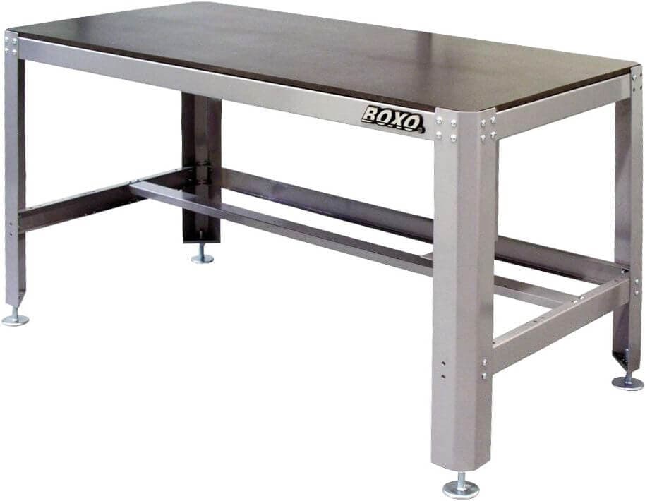 Metallirunkoinen työpöytä, Boxo