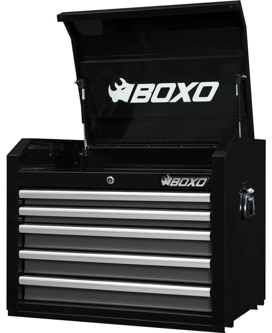 Ylälaatikosto työkaluvaunuun, Boxo