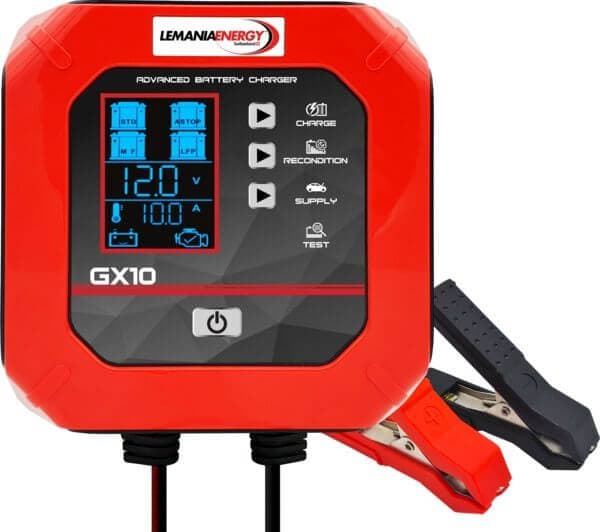 Akkulaturi 12 V, 10 A, Lemania