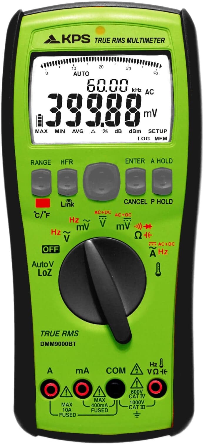 Yleismittari DMM9000BT, KPS