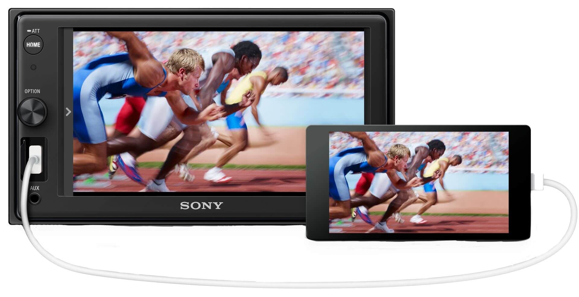 Autosoitin 2-DIN XAV-1500, Sony