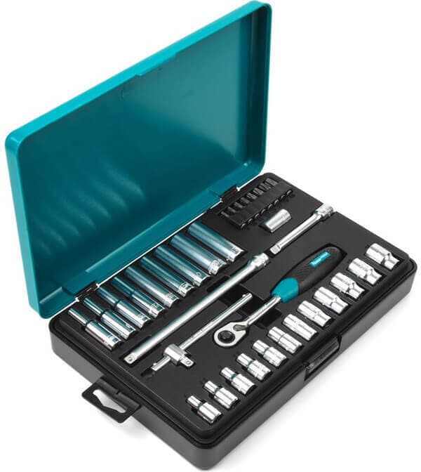 Hylsyavainsarja 1/4", Kamasa-Tools