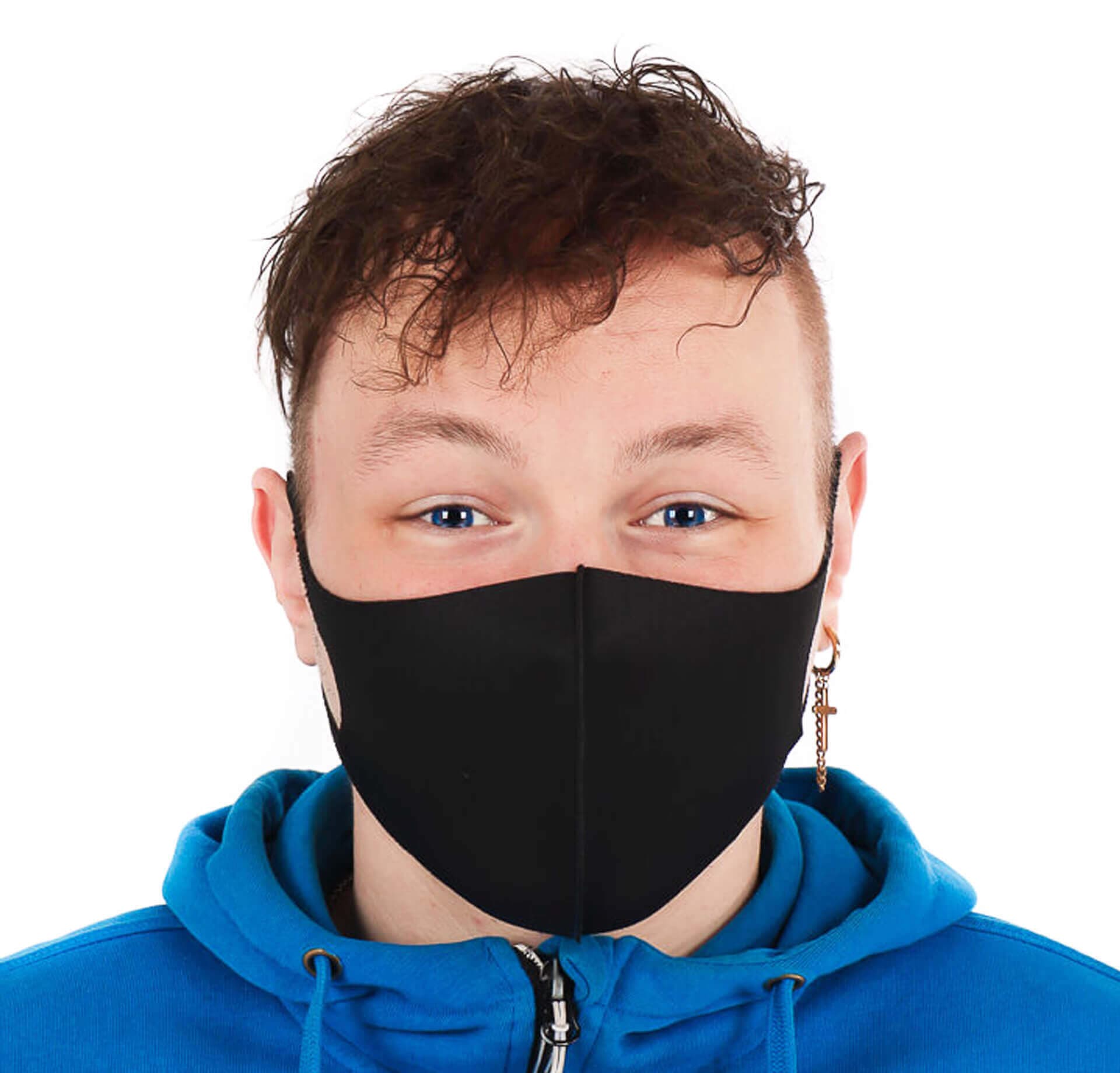 Kangasmaski pestävä (musta)