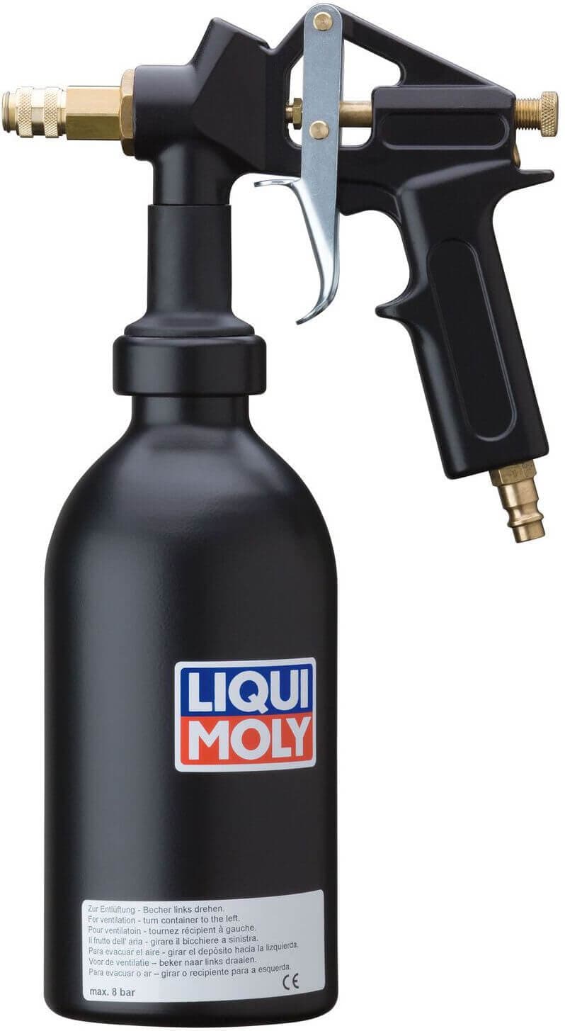 Ruiskupistooli säiliöllä, Liqui Moly