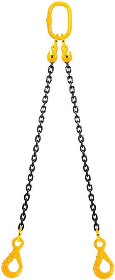 2-haarainen nostoketju 3 m (6 mm)