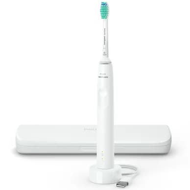 Philips Philips Sonicare 3100 sähköhammasharja matkalaukulla White 8710103985662 Vastaa: N/A