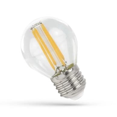 Spectrum LED Himmennettävä E27 Klotlamppu 5,5W 2700K 710 luumen WOJ14647 Vastaa: N/A