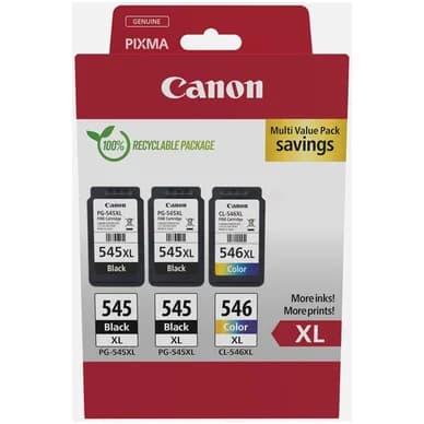 Canon Multipack 2x PG-545XL & 1x CL-546XL 8286B013 Vastaa: N/A