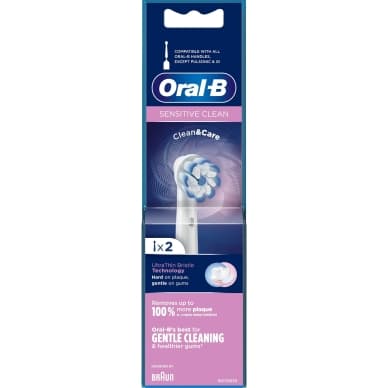 Oral-B Oral-B Refiller Sensitive Clean & Care 2-pakkaus 4210201317975 Vastaa: N/A