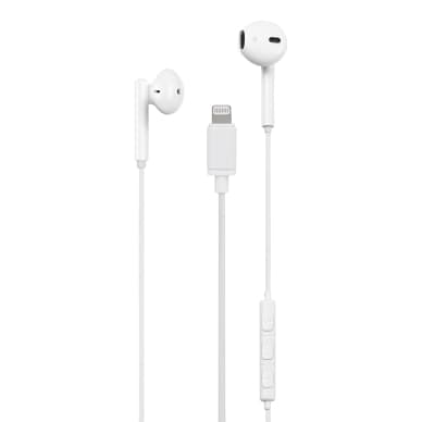 Streetz Streetz Lightning-kuulokemikrofoni, in-ear, MFi, äänenv. säätö, valk. HL-390 Vastaa: N/A