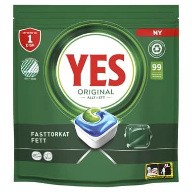 YES YES All in One Original Konetiskiaine, 99 kpl 8700216240284 Vastaa: N/A