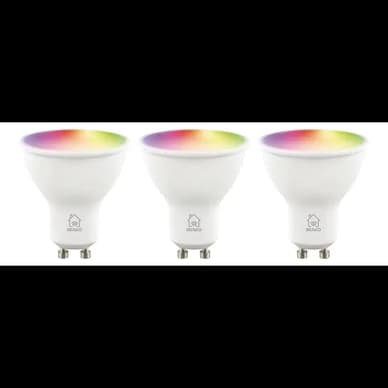 DELTACO Smart Home LED-lamput RGB GU10 PAR16, 3 kpl SH-LGU10RGB02-3P Vastaa: N/A