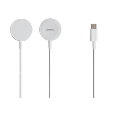 DELTACO Deltaco laturi for Apple Watch, USB-C, 1 m 7333048060235 Vastaa: N/A