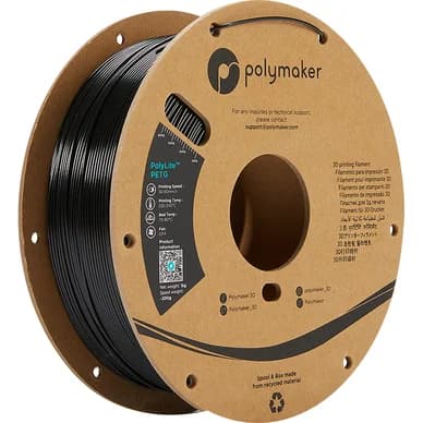 Polymaker Polymaker Polylite PETG 1,75 mm - 1kg Musta 6938936710035 Vastaa: N/A
