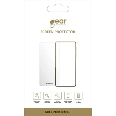 Gear GEAR Glass Prot. Flat 2.5D GOLD iPhone 13 / 13 Pro / 14 62696 Vastaa: N/A