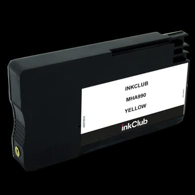 inkClub Mustepatruuna, korvaa HP 953XL, keltainen, 1.600 sivua MHA990 Vastaa: F6U18AE