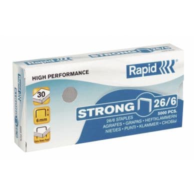Rapid Niitit Rapid Strong 26/6 Galv. 5000/ltk 24862000 Vastaa: N/A