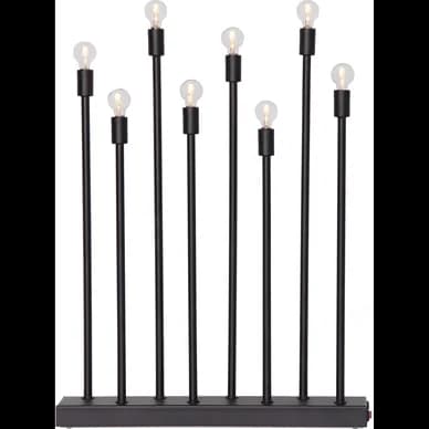 Star Trading Ladattava kynttilänjalka LADDA Musta 139-11 Vastaa: N/A