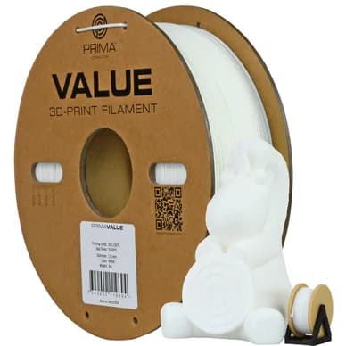 Prima PrimaValue ABS - 2,85mm -1kg - Valkoinen 7340002119465 Vastaa: N/A