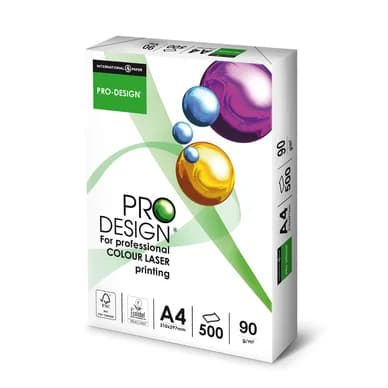 MultiCopy Pro Design, A4, 90g, rei'ittämätön, 500/pakkaus 7318826721720 Vastaa: N/A