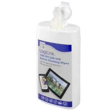 LogiLink LogiLink puhdistusliinat tietokoneelle LCD/LED 100 kpl pieni RP0010 Vastaa: N/A
