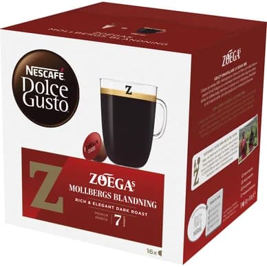 Dolce gusto Dolce Gusto Mollbergs sekoitus kahvikapselit, 16 annosta 7613033135873 Vastaa: N/A