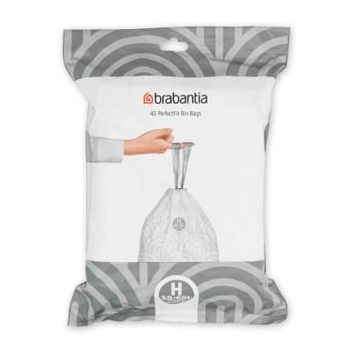 Brabantia Brabantia-roskapussi PerfectFit H, 50-60 l Dispenser, 30 p 138744 Vastaa: N/A