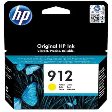 HP HP 912 Mustepatruuna Keltainen 3YL79AE Vastaa: N/A