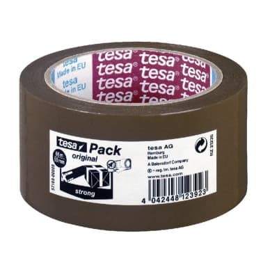 TESA Pakkausteippi Tesa Strong 66m x 50mm ruskea, 6 rll 4042448123923 Vastaa: N/A